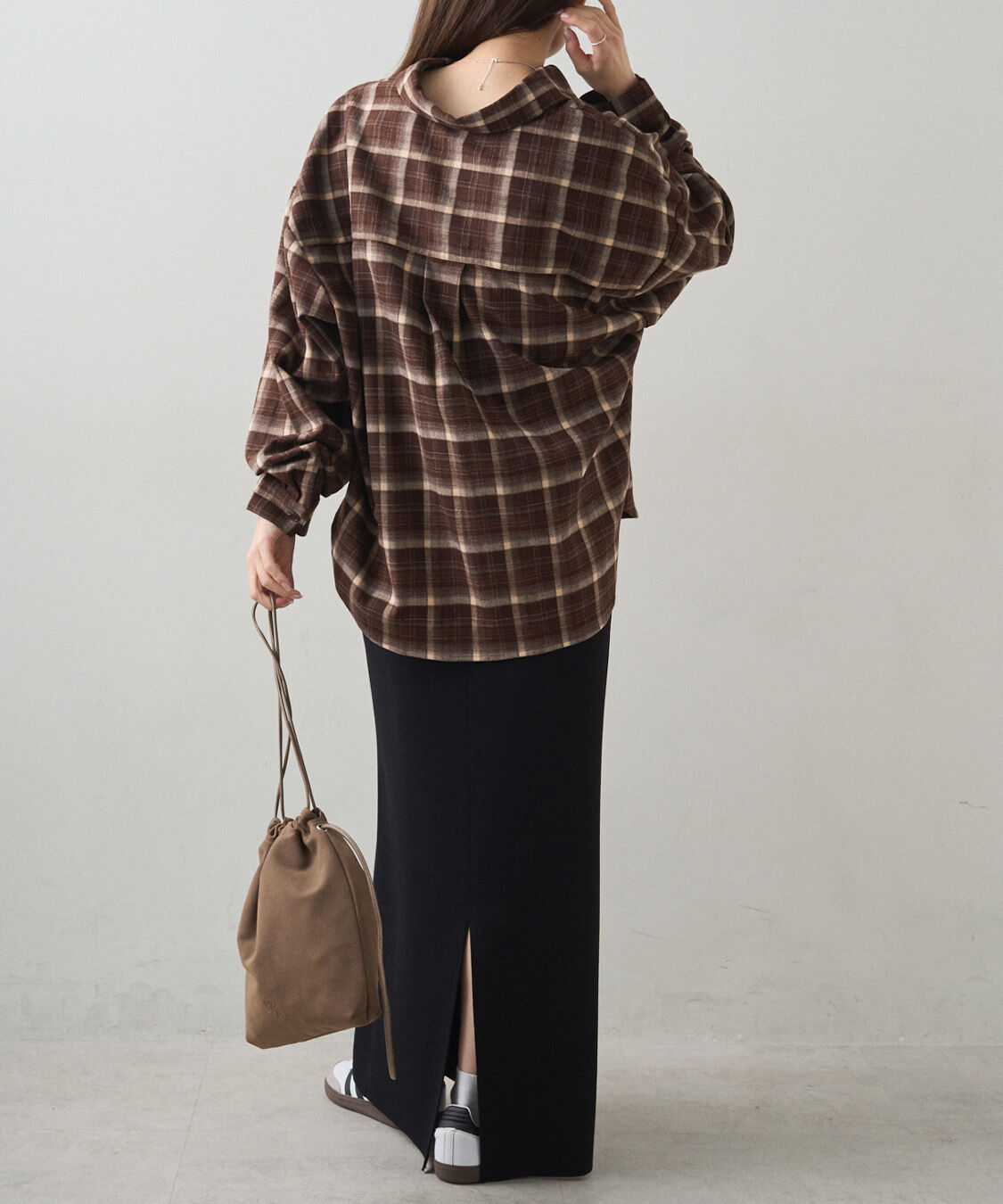  「《新色登場！/リバイバル》【-3kg見え / Du noir】ナロースカート」|スカート|