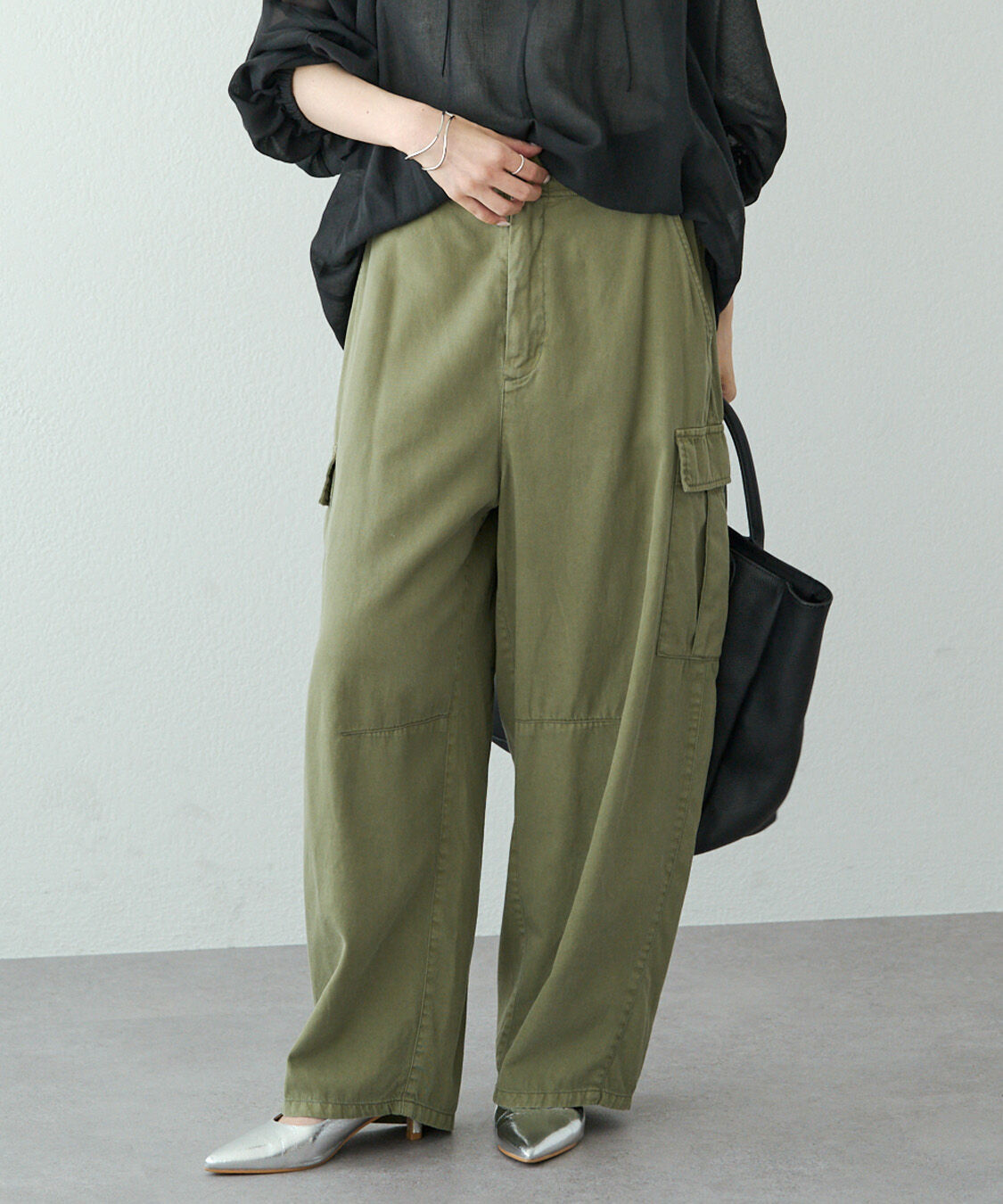  「カーブシルエットカーゴパンツ」|その他|