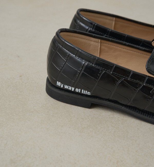  「ワンポイントロゴコインローファー」|その他|