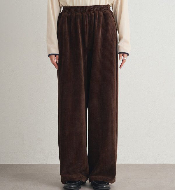  「ストレッチコールイージーパンツ」|その他|