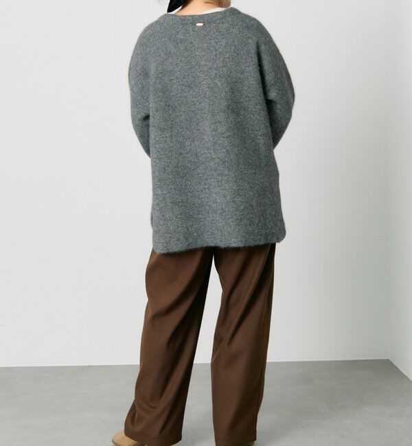  「【2サイズ展開/インフルエンサー企画】ツータック起毛スラックスパンツ」|その他|