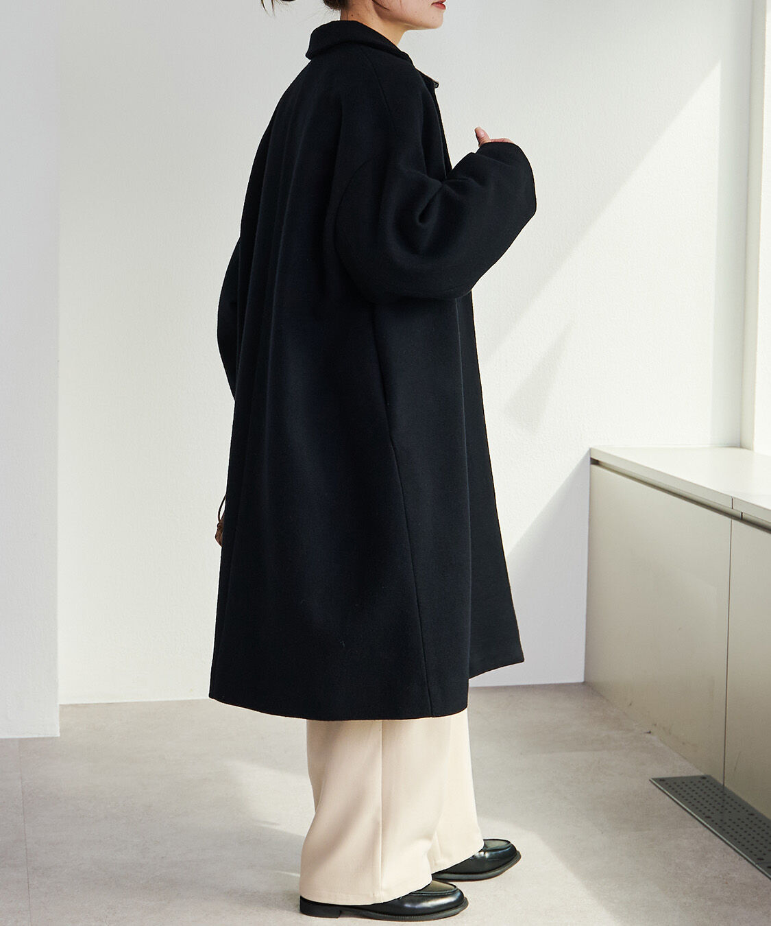  「【日本製】メルトンチェスターコート」|その他|