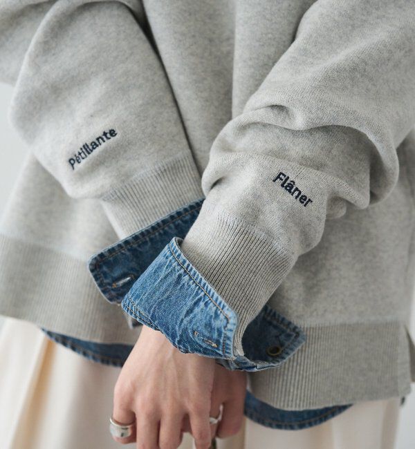  「スウェットライクダブルジャガードニット」|キャミソール|