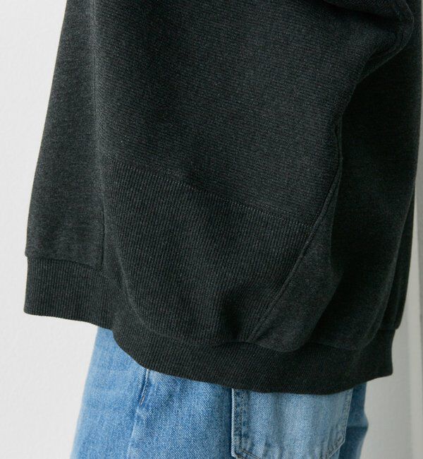  「スムースボンディングサイドリブジップパーカー」|パーカー|