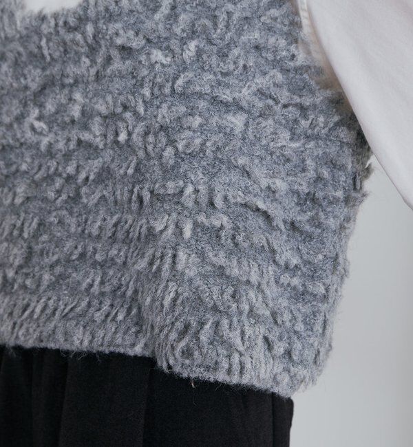  「ループフリンジニットビスチェ」|ニット・セーター|