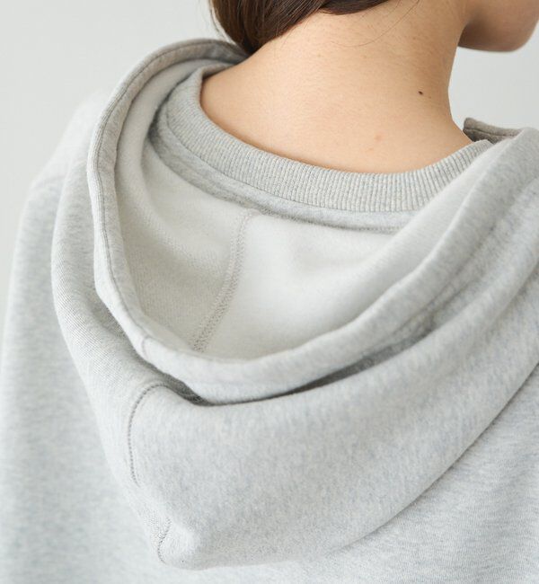  「裏起毛スウェットショートパーカー」|プルオーバー|