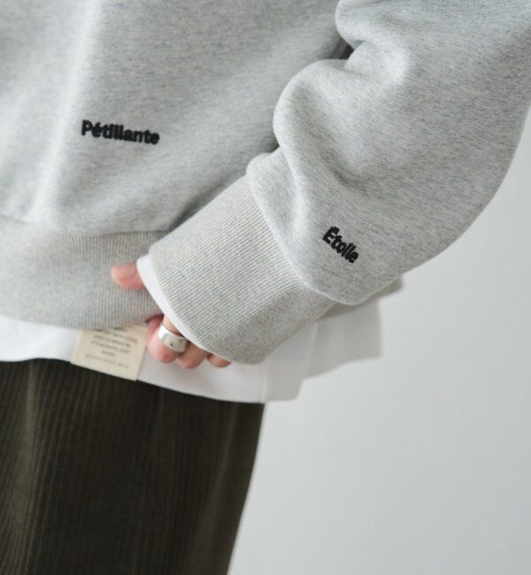  「裏起毛スウェットショートパーカー」|プルオーバー|