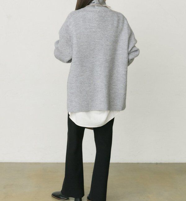  「ネップハイネックニットプルオーバー」|キャミソール|