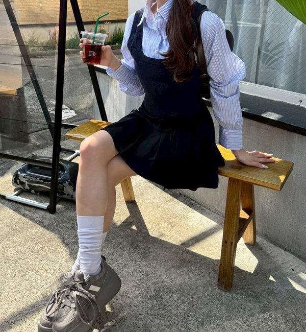  「0151130070【再入荷】リボンカスタムスニーカー」|その他|