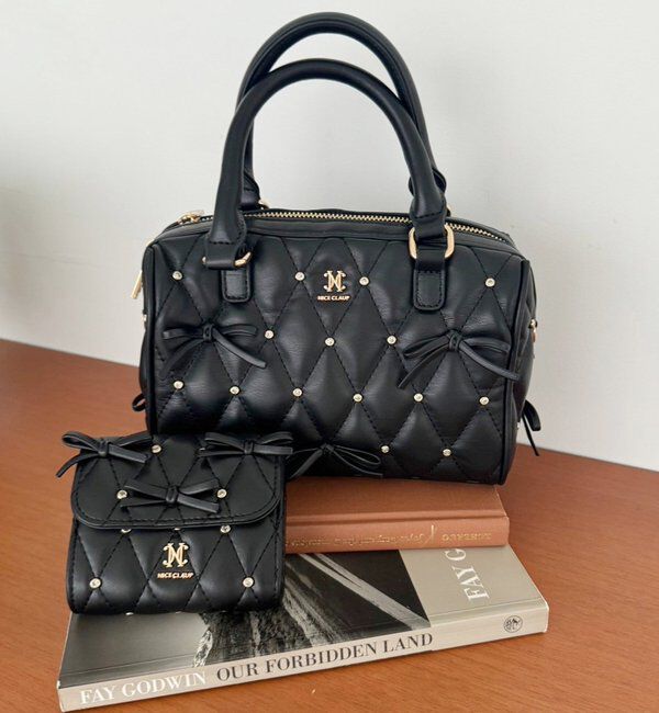  「【リバイバル】リボンビジューボストンバッグ」|ショルダー・メッセンジャー|