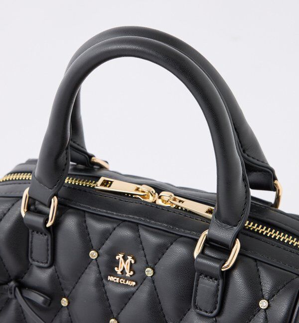  「【リバイバル】リボンビジューボストンバッグ」|ショルダー・メッセンジャー|