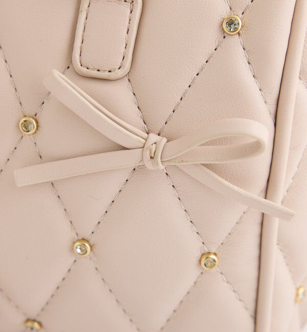  「【リバイバル】リボンビジューボストンバッグ」|ショルダー・メッセンジャー|