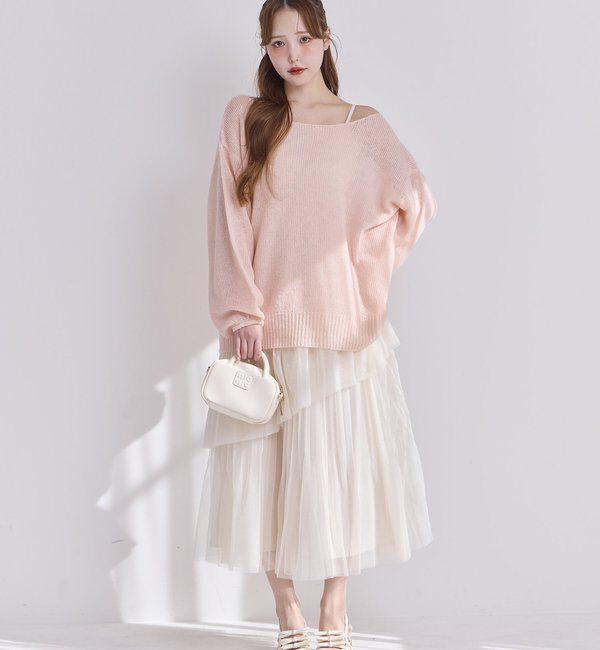  「リボン付きポインテッドストラップシューズ」|その他|