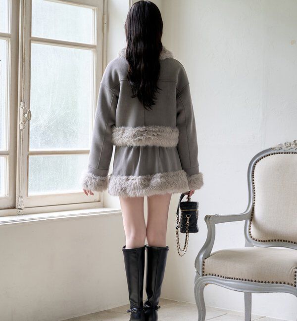  「【リボン取り外し可能】ポインテッドストレッチブーツ」|その他|