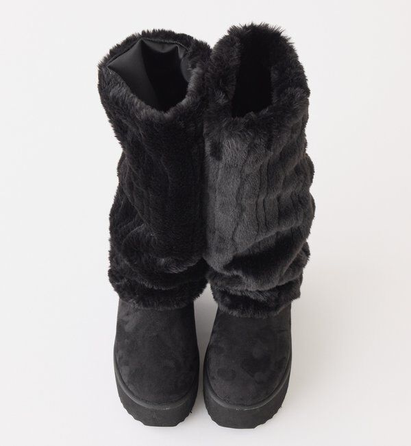  「2wayフェイクムートンブーツ／黒」|その他|