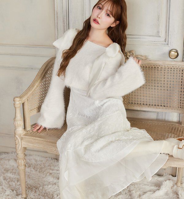  「【HolidayCollection】ニットSETイレヘムワンピース」|ワンピース|