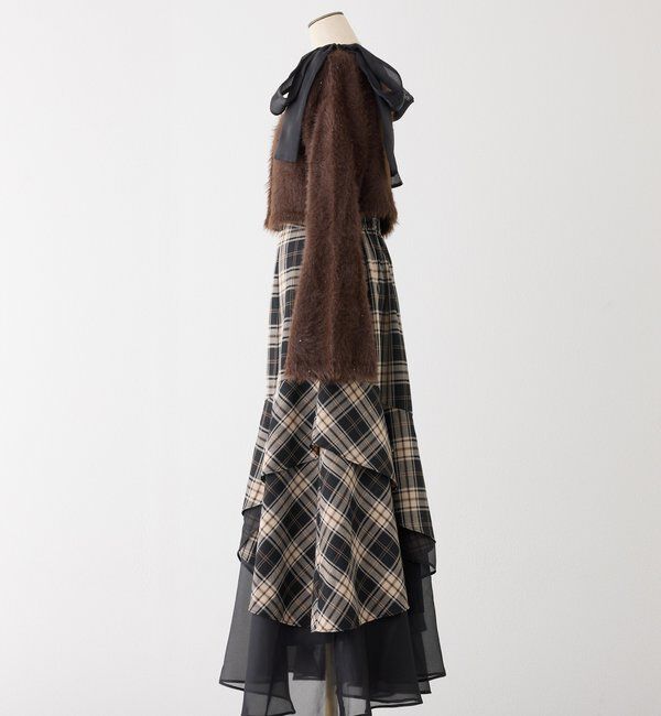  「【HolidayCollection】ニットSETイレヘムワンピース」|ワンピース|