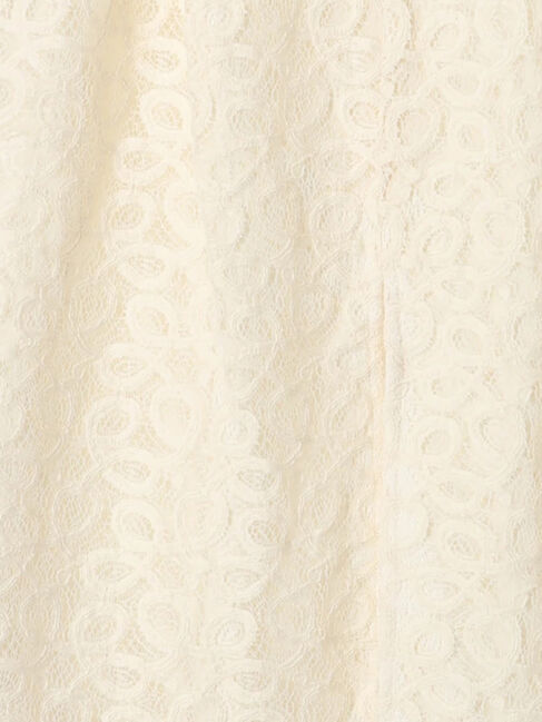 Te chichi「【Atelier Sucre】バテンレースフリンジタイトスカート《2025spring catalog item》」|スカート|