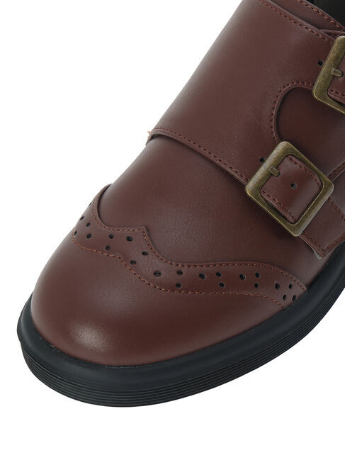 Samansa Mos2「ダブルモンクストラップシューズ」|ビジネス・ドレスシューズ|