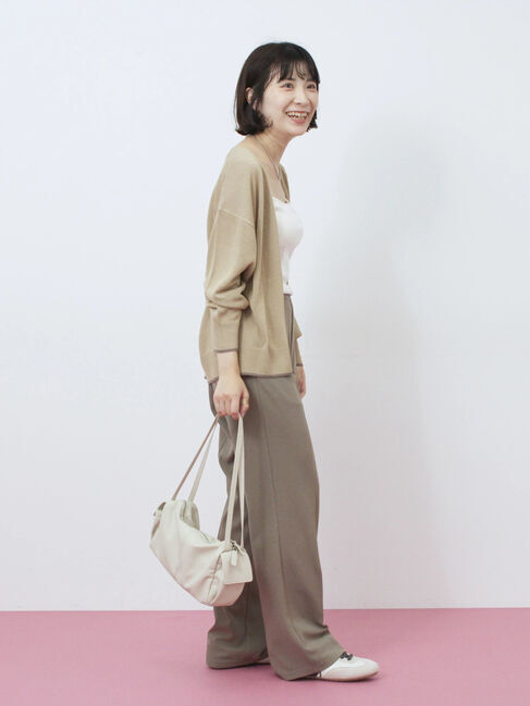 Samansa Mos2 blue「ダブルストラップミニバッグ」|その他|