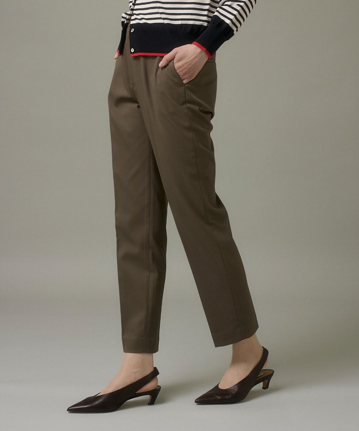 DAY by DAY it&rsquo;s international「ベーシックテーパードパンツ《TRサキソニー裏起毛》」|スラックス|