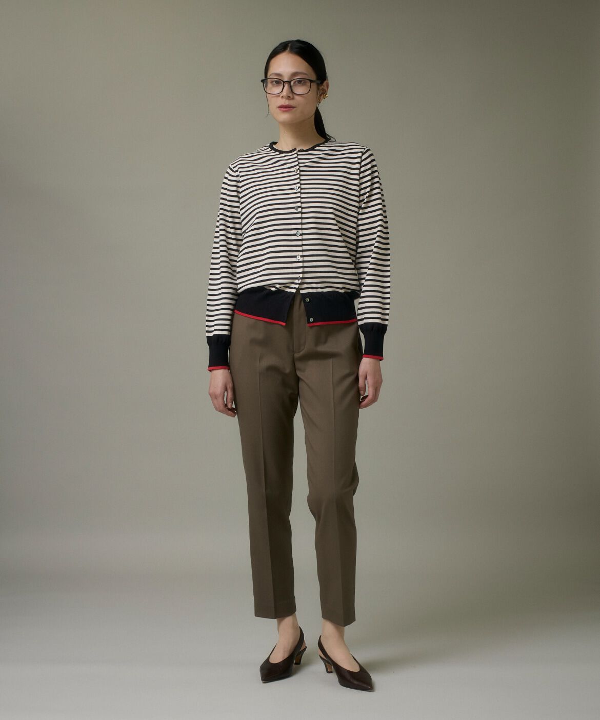 DAY by DAY it&rsquo;s international「ベーシックテーパードパンツ《TRサキソニー裏起毛》」|スラックス|