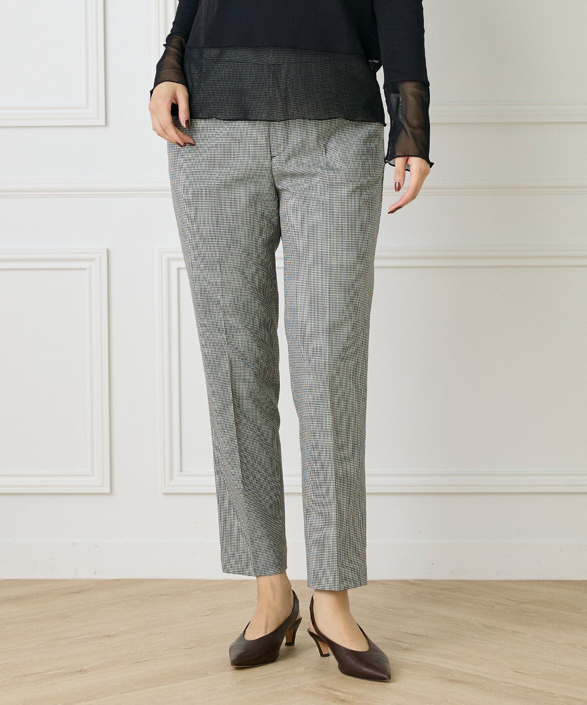 DAY by DAY it&rsquo;s international「ベーシックテーパードパンツ《TRサキソニー裏起毛》」|スラックス|チドリ4