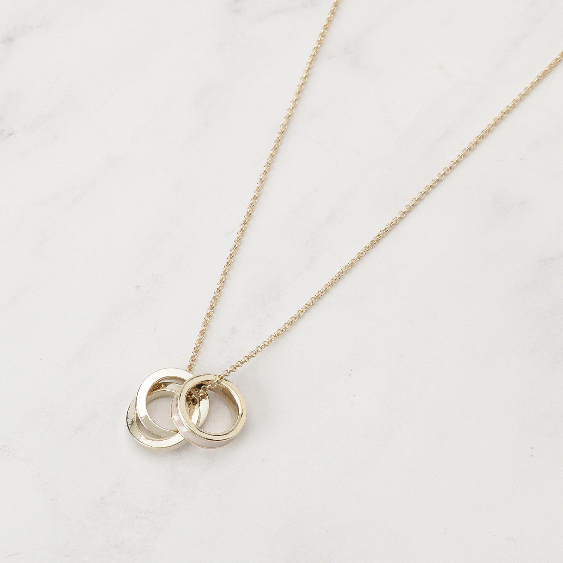 UNTITLED「エポトリニティネックレス」|ネックレス|ライトピンク(570