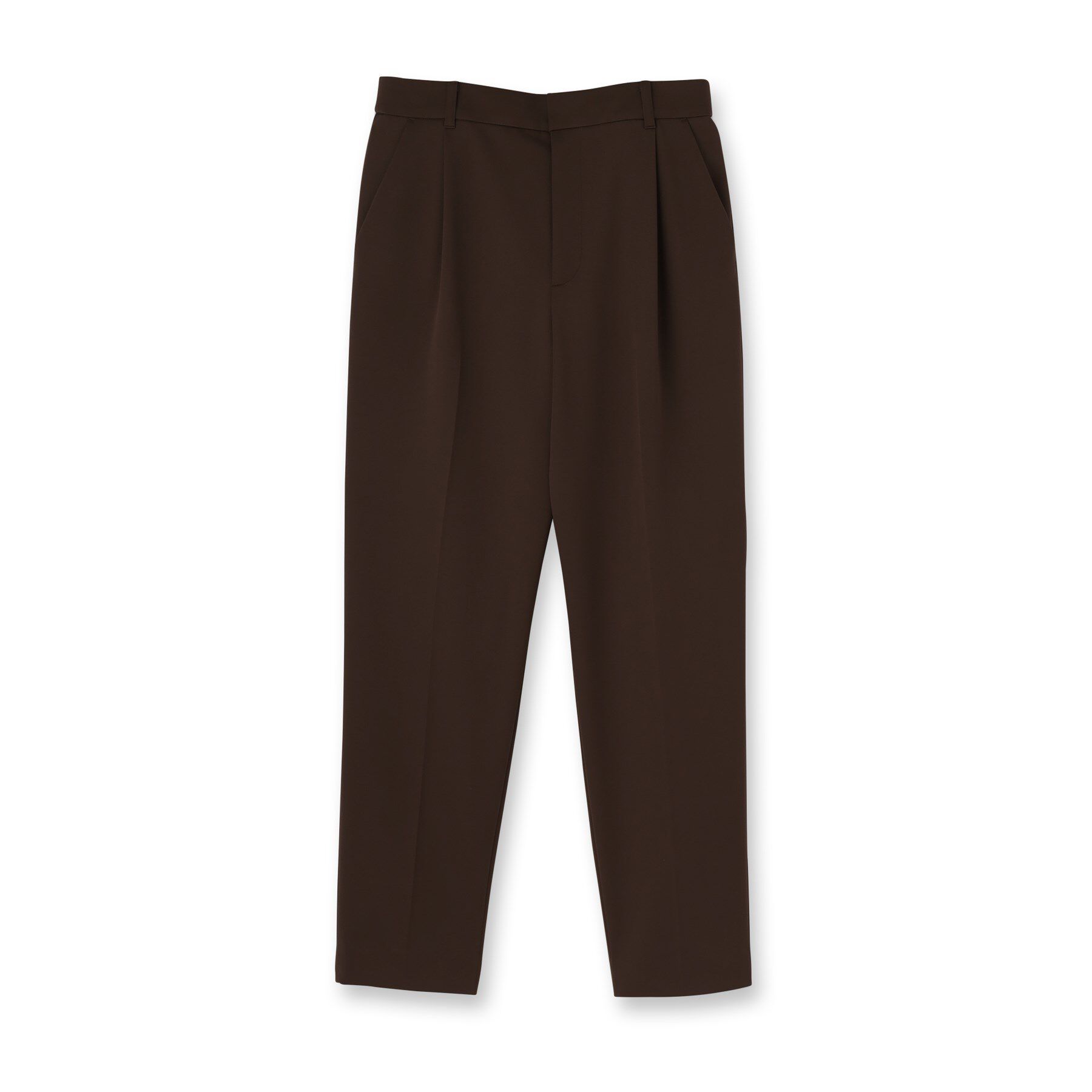 UNTITLED「【はっ水/後ろウエストゴム/洗える】ストレッチテーパードパンツ」|その他|