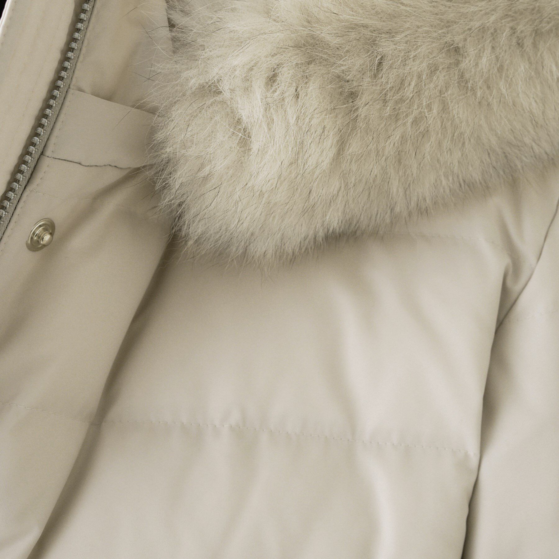 UNTITLED「【はっ水機能/フード取り外し可/防寒】ロングダウンコート」|ダウン|