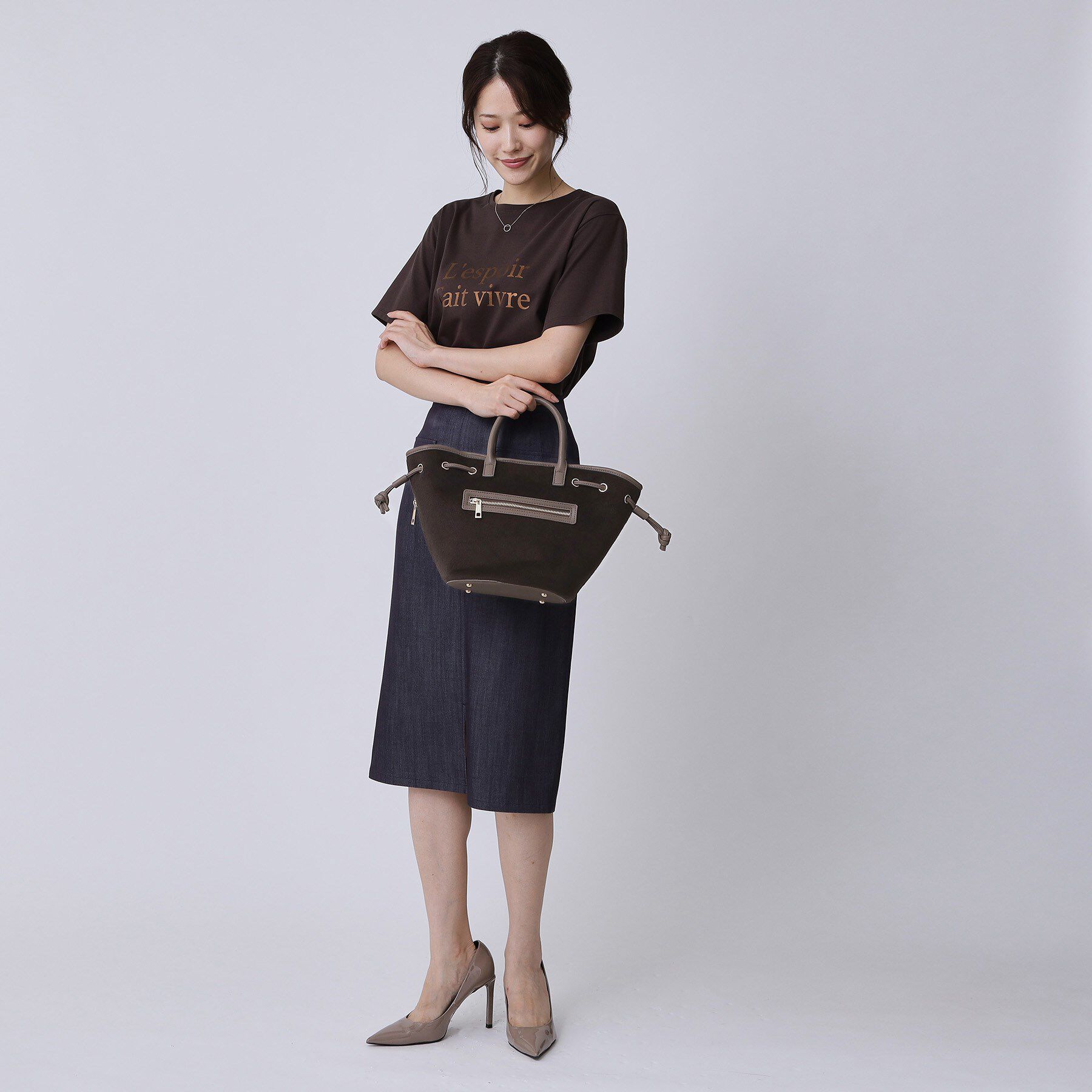 COUP DE CHANCE「ダブルシェイプトート／2WAY使用／ショルダー付き」|トートバッグ|