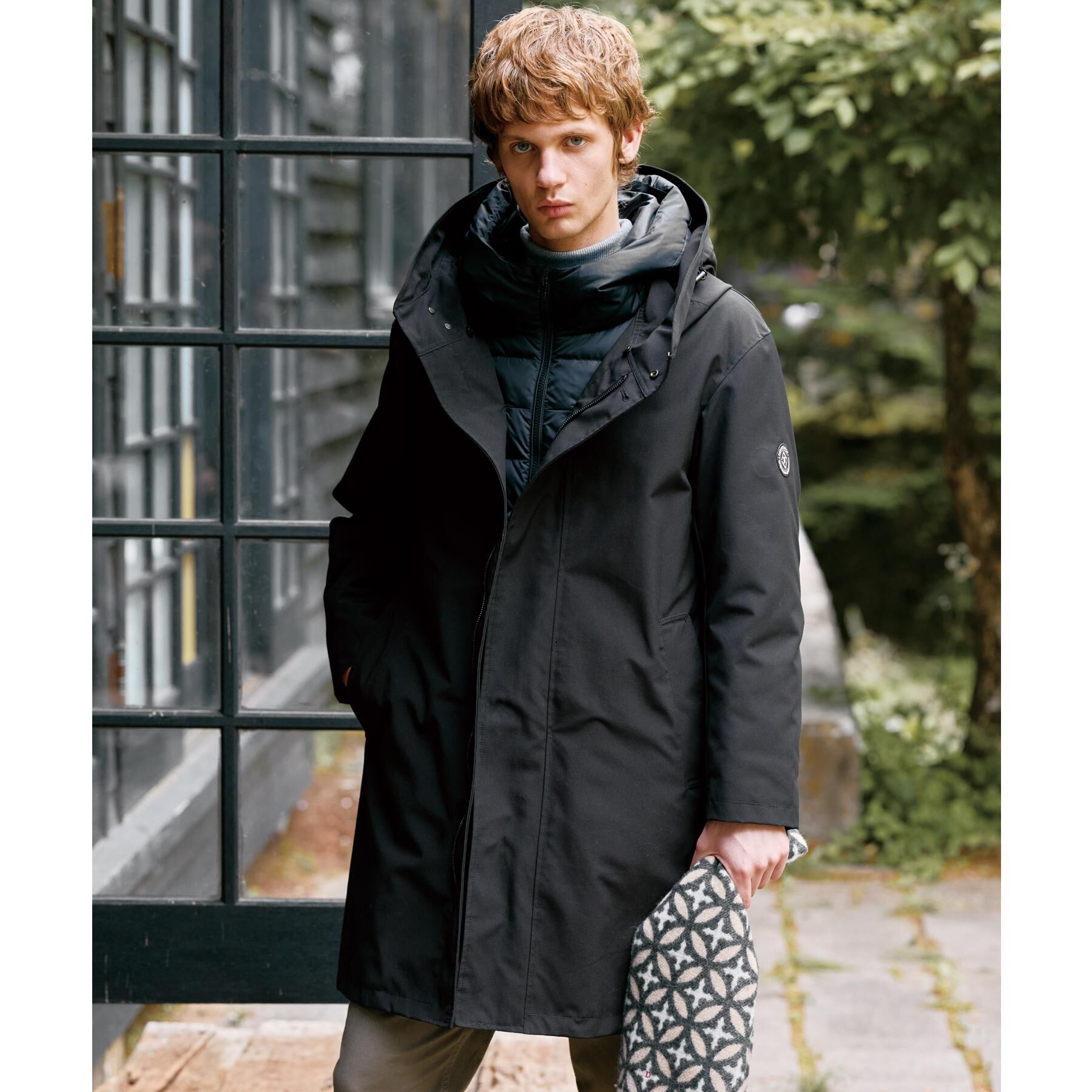 DRESSTERIOR「【3WAY/撥水素材/インナー付/Safari12月号/Begin12月号掲載】3WAYダウンコート」|ダウン|ブラック(019)