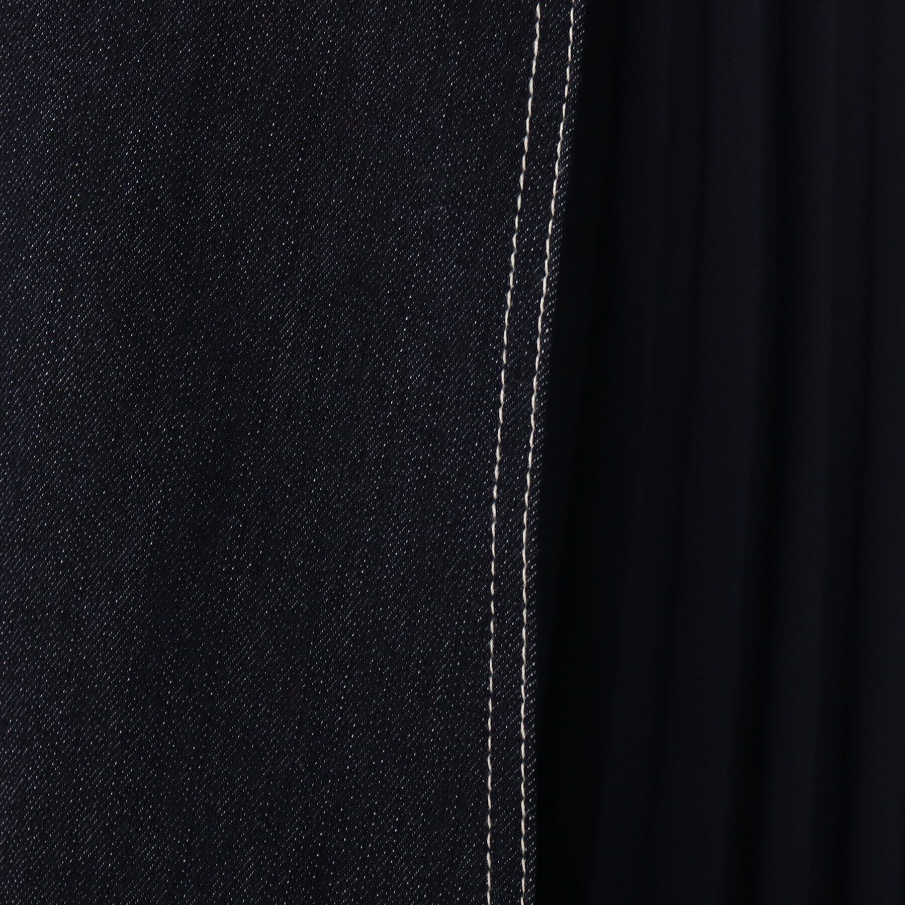 grove「グローブ人気のスカート！デニムサイドプリーツスカート」|スカート|