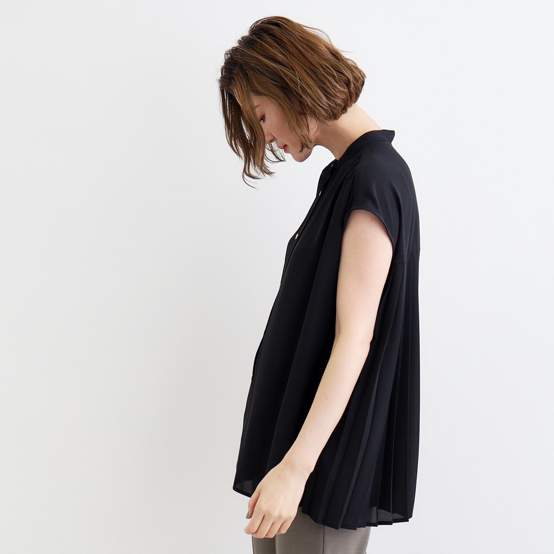 grove「バックプリーツブラウス」|シャツ・ブラウス|