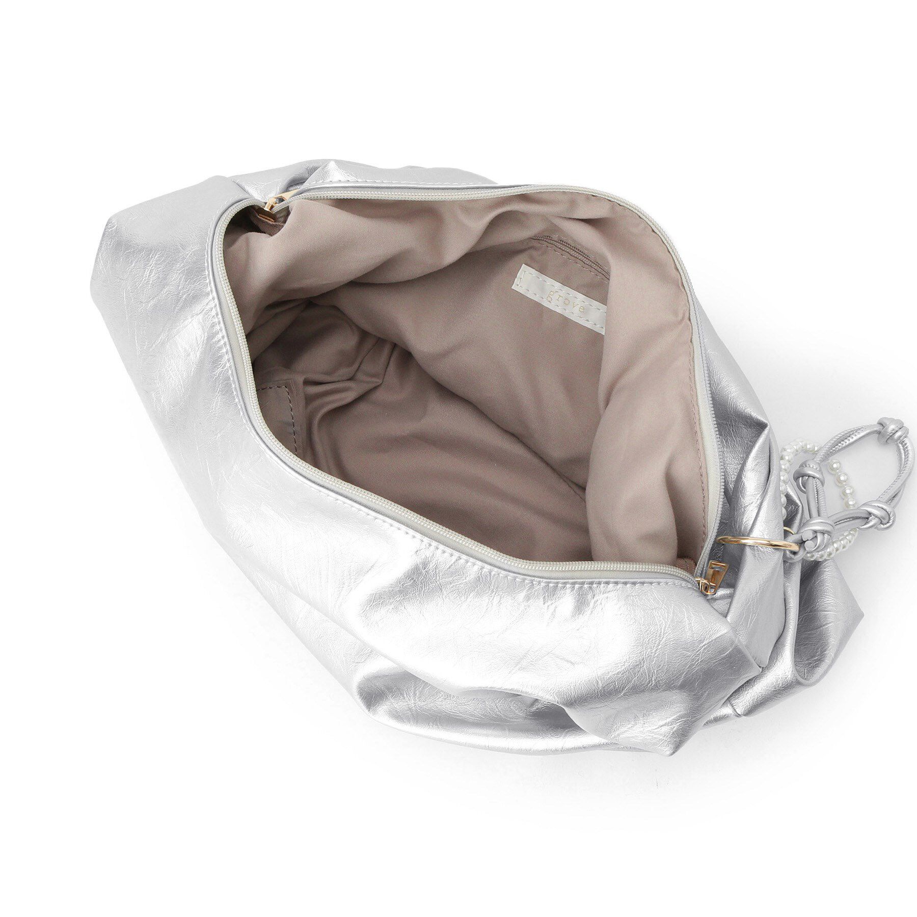 grove「パール調チャームワンショルダー」|ショルダー・メッセンジャー|