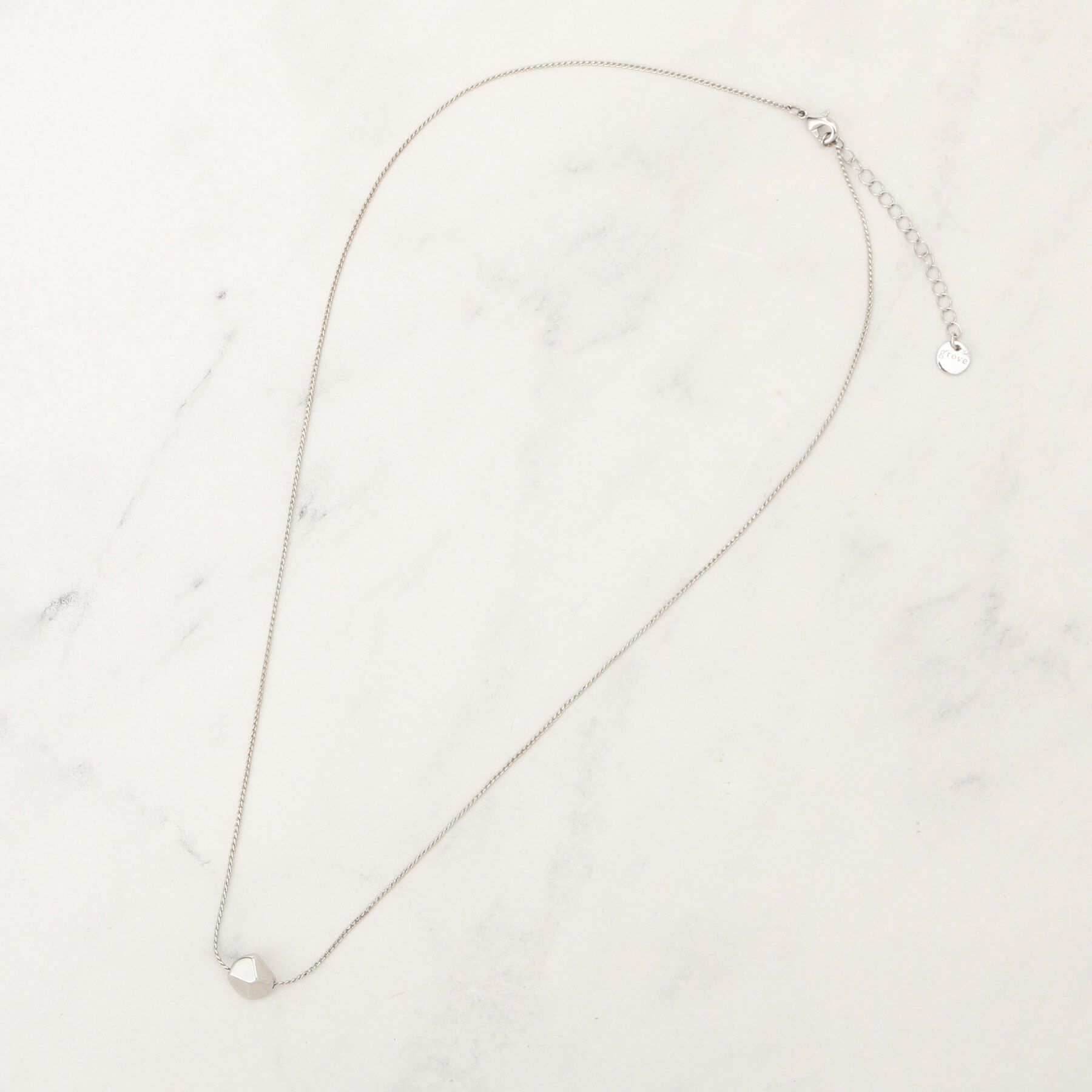 grove「メタルストーンネックレス」|ネックレス|