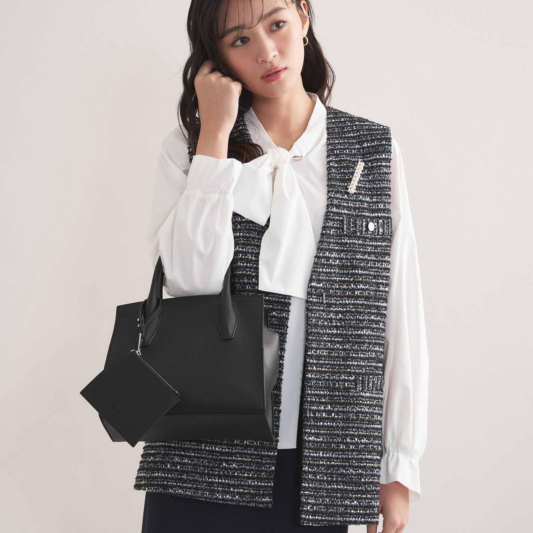 INDIVI「◆【合皮／マルチWAY／サブバッグ付】ミニショルダーバッグ」|ショルダー・メッセンジャー|