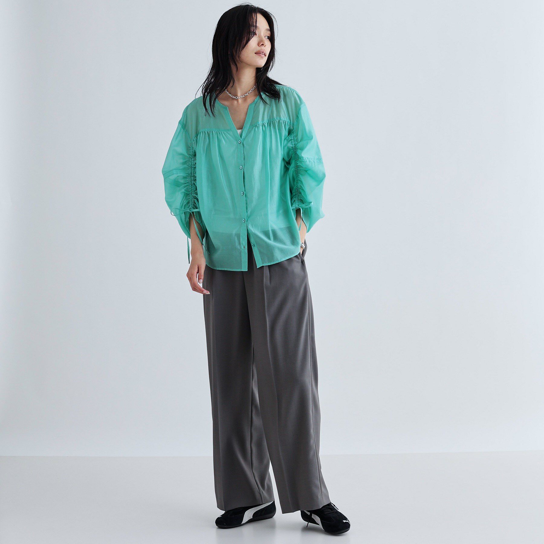 GALLEST「【セットアップ対応】イージーストレートワイドパンツ【カセット服／オケージョン／通勤】」|その他|