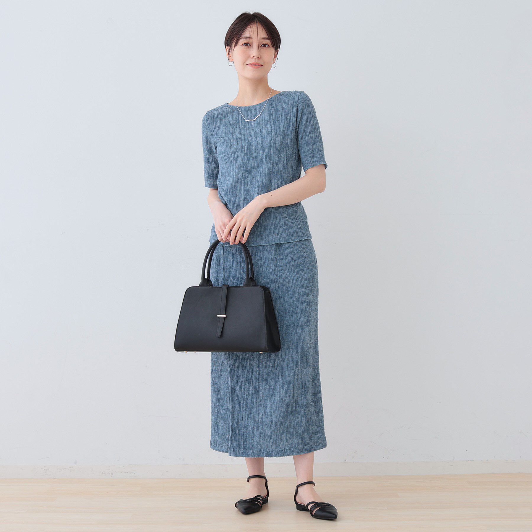 INDIVI「【日本製／SETUP可能】ブークレーカットソー」|Tシャツ・カットソー|