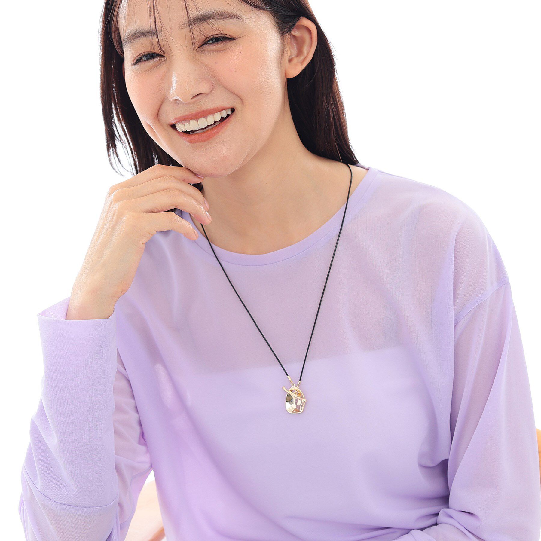 INDIVI「ニュアンスコードネックレス」|ネックレス|