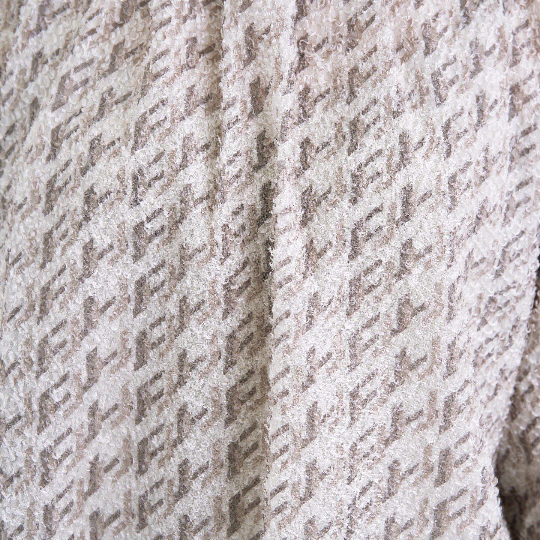 INDIVI「【きれいめ／オフィス／イベント】フェザージャカードブラウス」|シャツ・ブラウス|