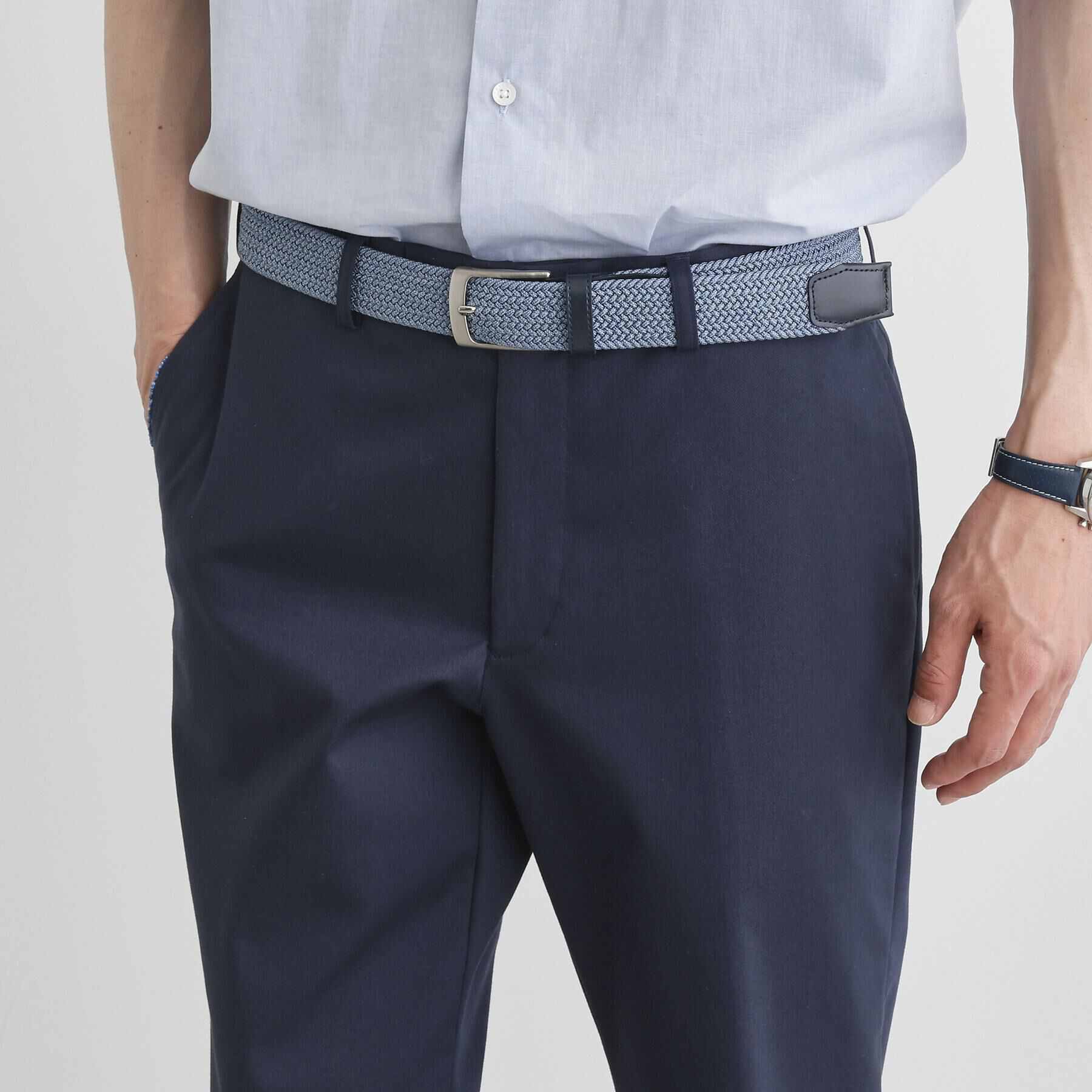 TAKEO KIKUCHI「【Made in JAPAN】ドモドソーラ ゴムメッシュベルト」|ベルト|