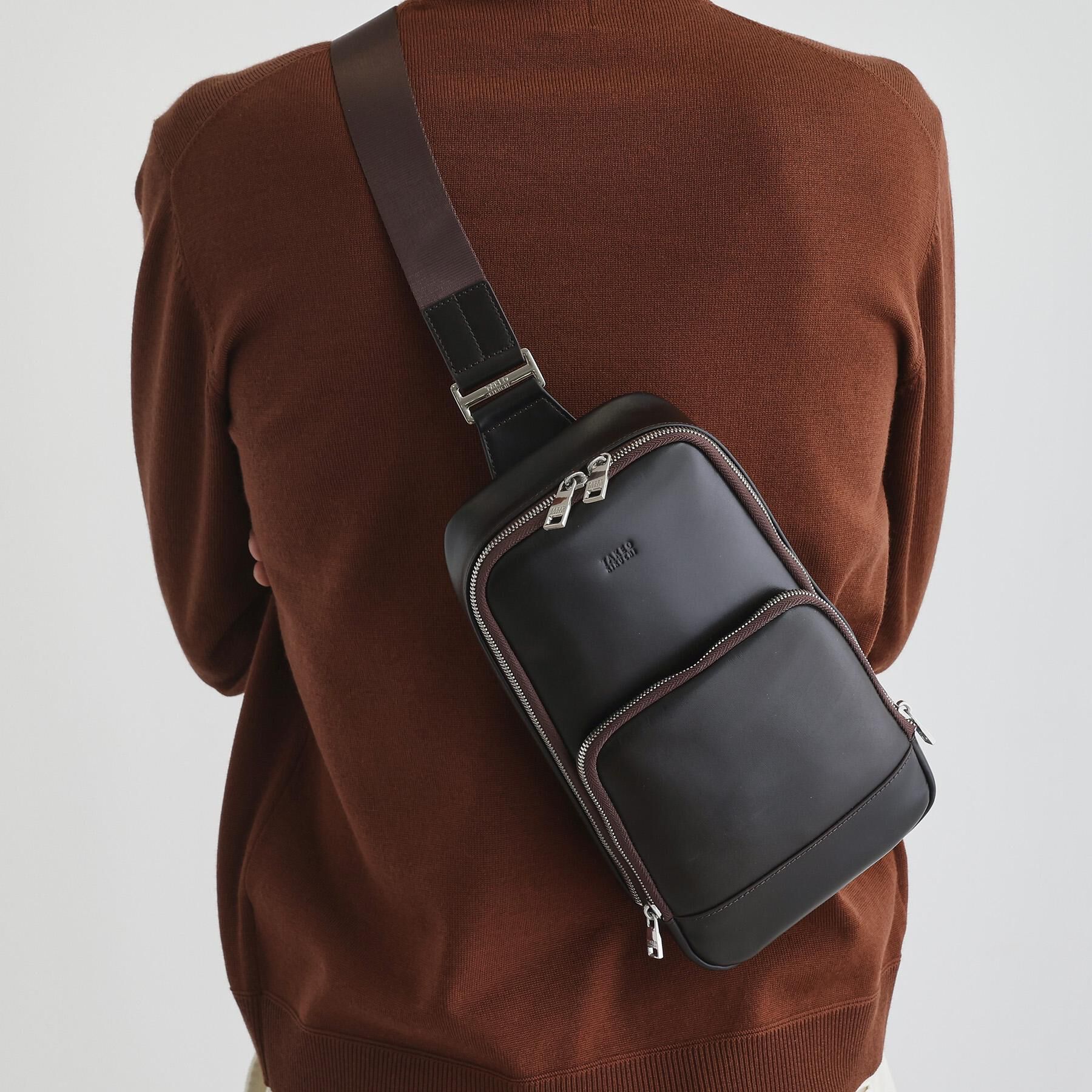 TAKEO KIKUCHI「アニリンレザー ワンショルダーバッグ」|ショルダー・メッセンジャー|