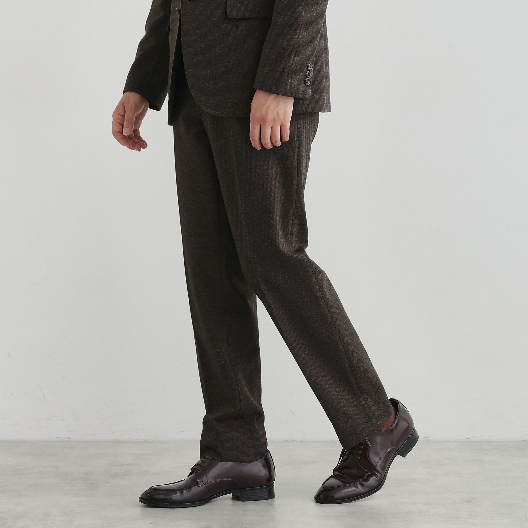 TAKEO KIKUCHI「【None Of Stress】アクティブジャージ 千鳥 パンツ」|その他|