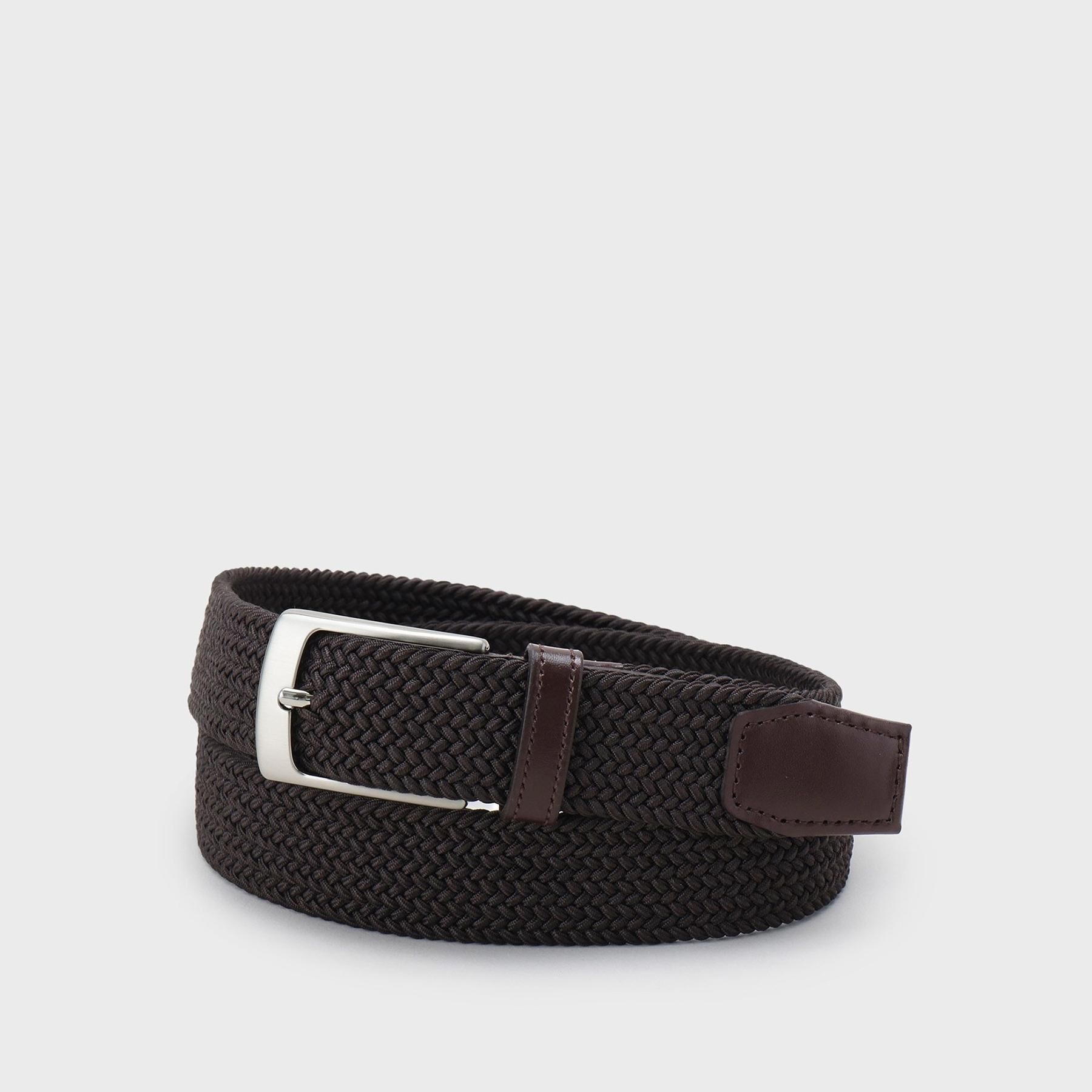 TAKEO KIKUCHI「ドモドッソラ ゴムメッシュベルト」|ベルト|ブラウン(043)