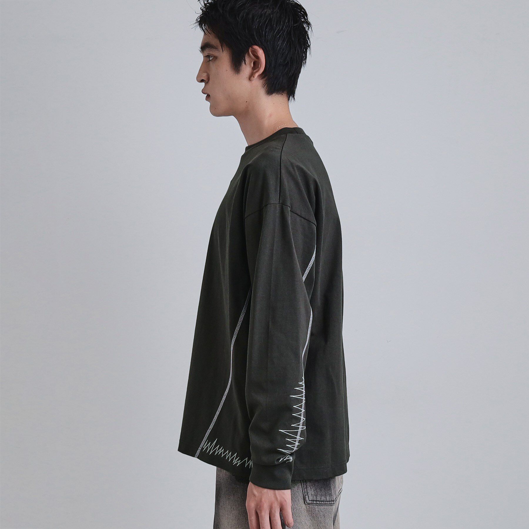 tk.TAKEO KIKUCHI「デザインステッチTシャツ」|Tシャツ・カットソー|