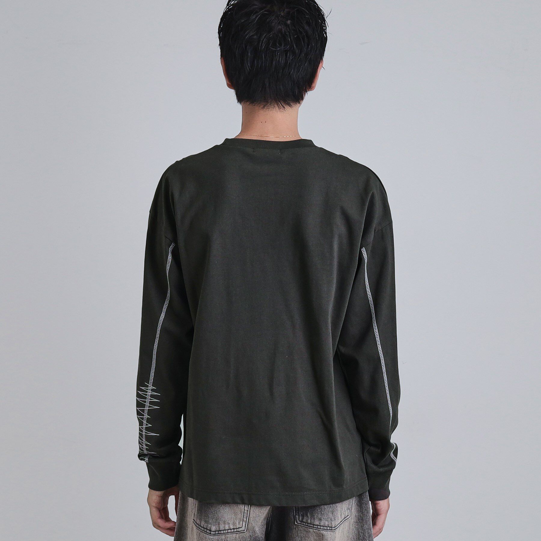 tk.TAKEO KIKUCHI「デザインステッチTシャツ」|Tシャツ・カットソー|