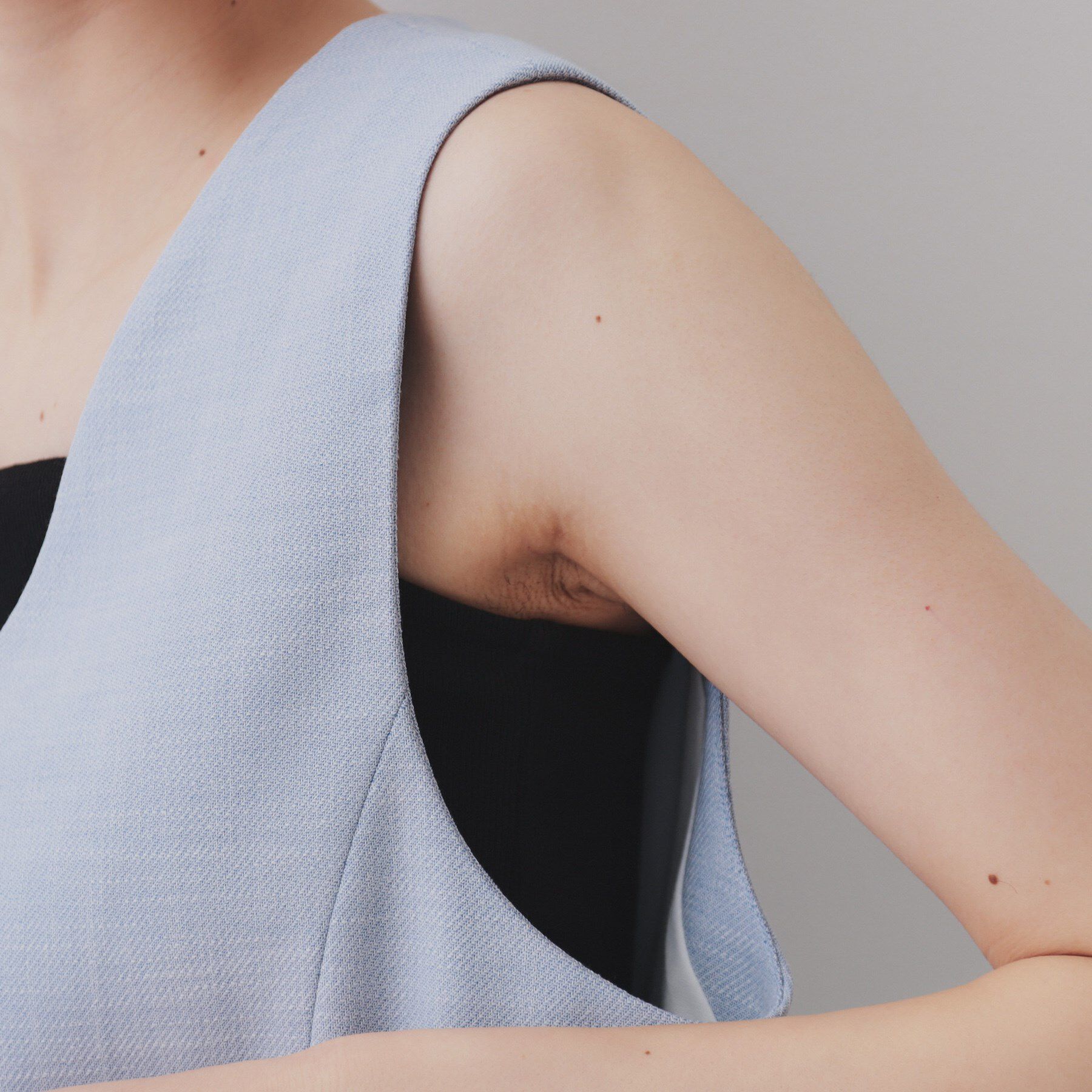 OPAQUE.CLIP「メランジコンパクトジレ/セットアップ対応可【洗濯機洗い可】」|ベスト・ジレ|