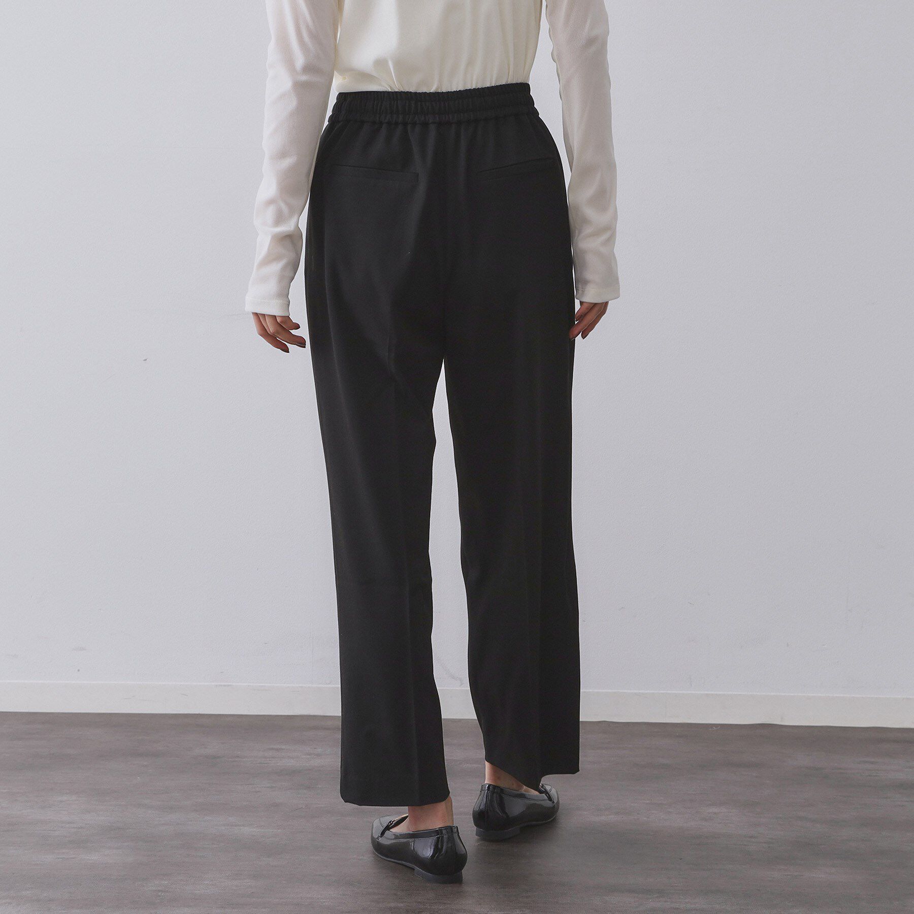 OPAQUE.CLIP「ウォームタッチ イージーワイドパンツ【洗濯機洗OK/ストレッチ】≪SS～LL≫」|その他|