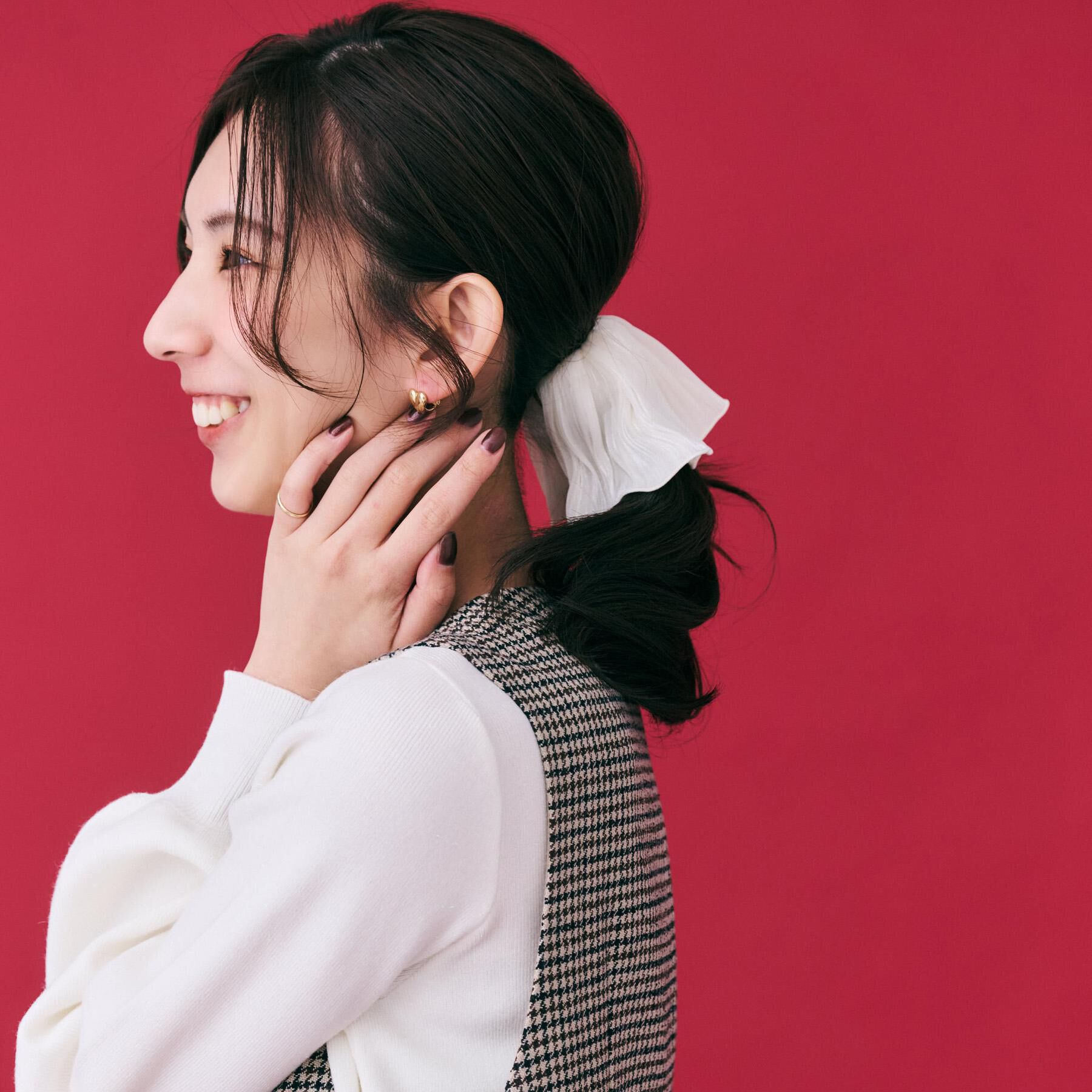 OPAQUE.CLIP「フリルデザインヘアカフ」|その他|